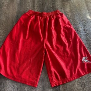 And 1 Red Athletic Shorts